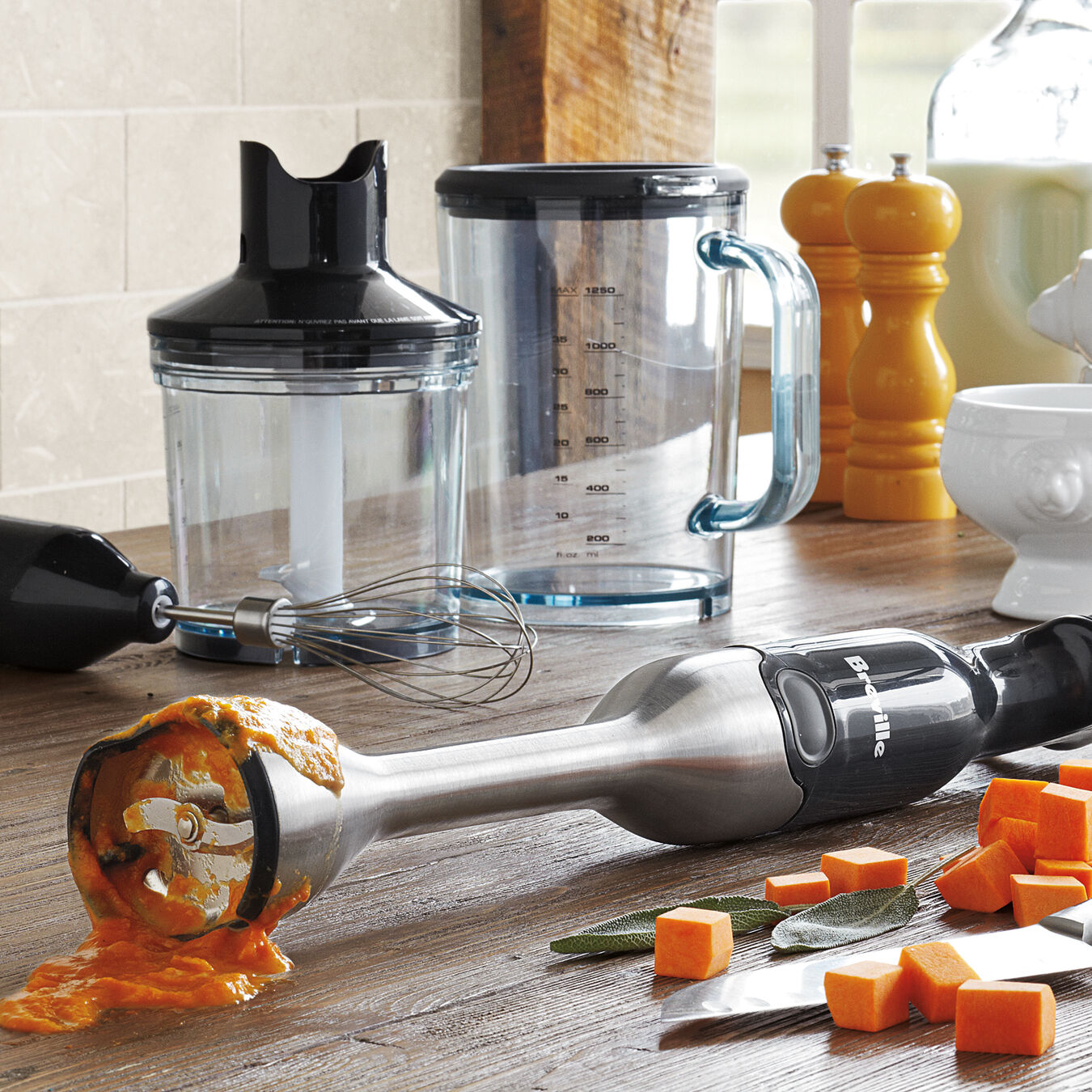 Renewed Breville BSB510XL Control Grip Immersion Blender